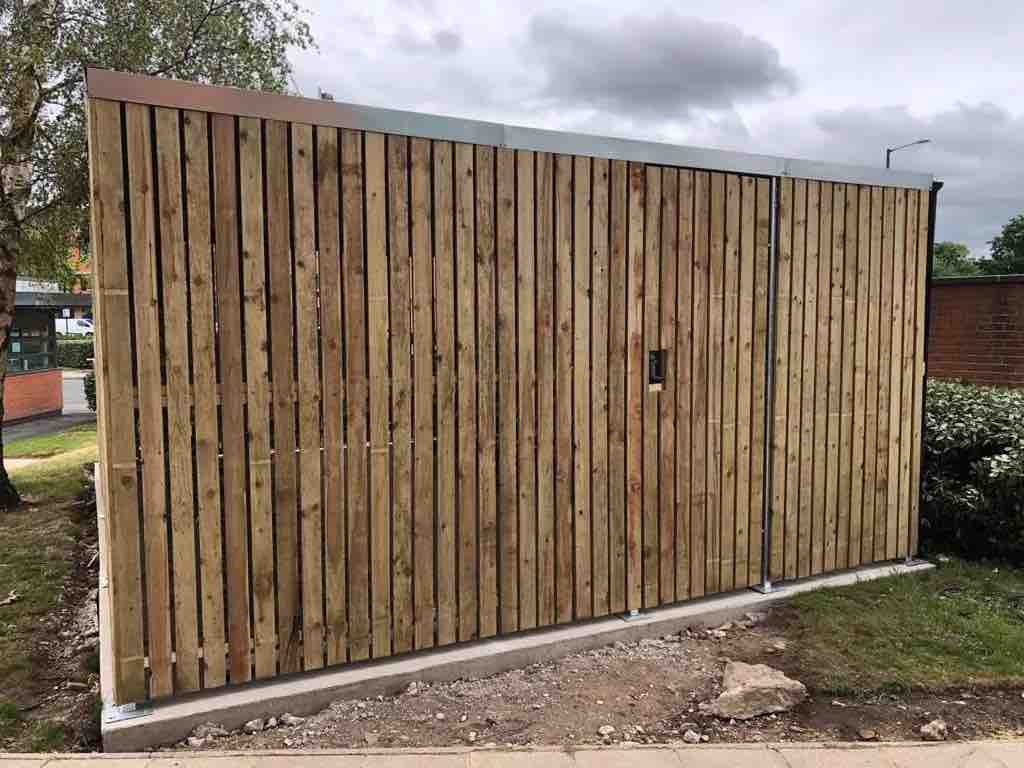 5 Space Timber Clad Shelter