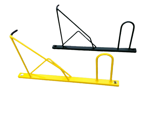 Commercial vertical bike rack for council building