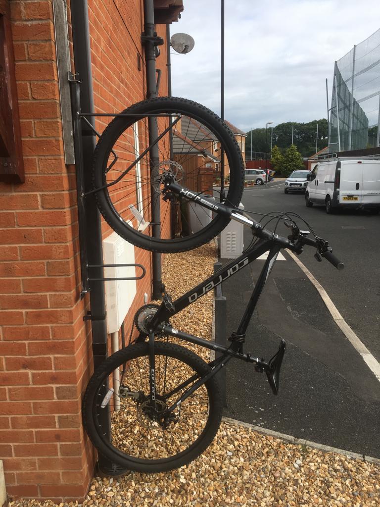 Secure Vertical Wall Rack