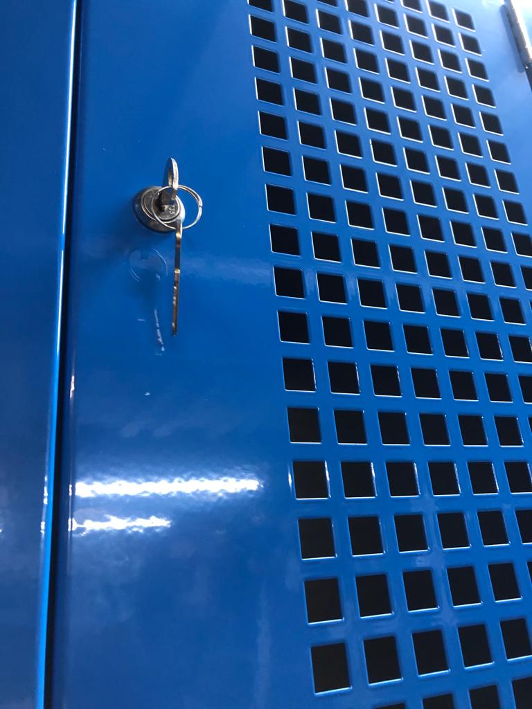 Securely store for folding bikes with separate lockable compartments. Durable, weatherproof and customisable.