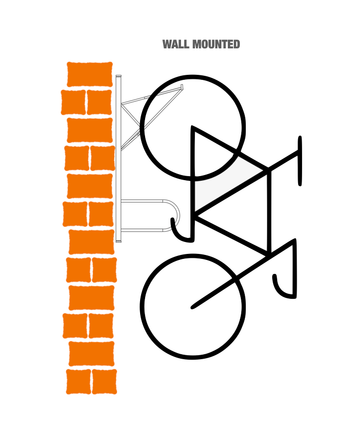 Secure Vertical Wall Rack