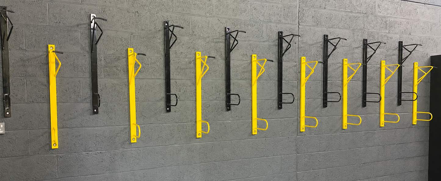 Secure Vertical Wall Rack