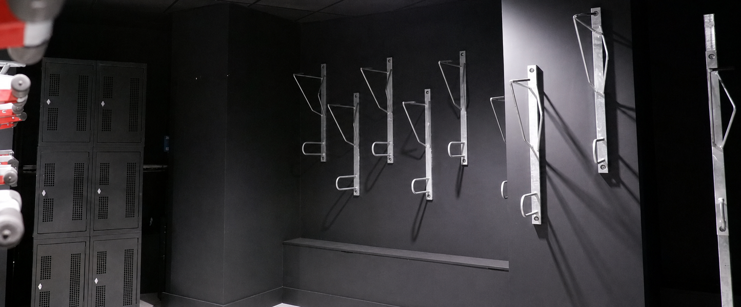 Secure Vertical Wall Rack